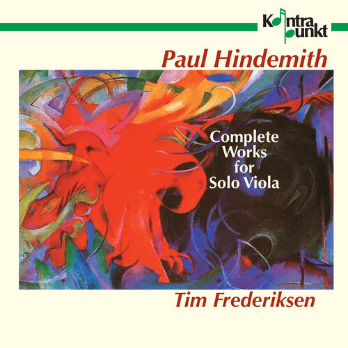 Tim Frederiksen: Complete Works For Solo Viola - Compact Disc