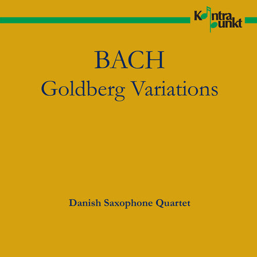 Danish Saxophone Quartet: Goldberg Variations - Compact Disc