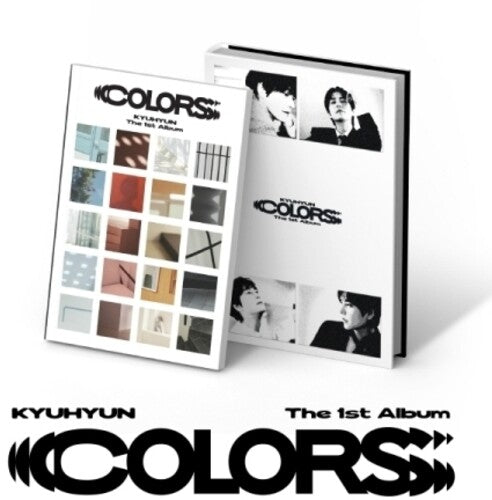 Kyuhyun: Colors - Photo Book Version - incl. 104pg Photobook, Lyrics Book, Folded Poster, 4-Cut Photo + 2 Photocards - CD