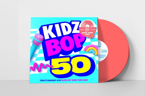 Kidz Bop Kids: Kidz Bop 50    [Neon Coral LP] [ Vinyl ]