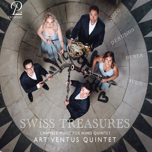Art'Ventus Quintet: Swiss Treasures - Compact Disc