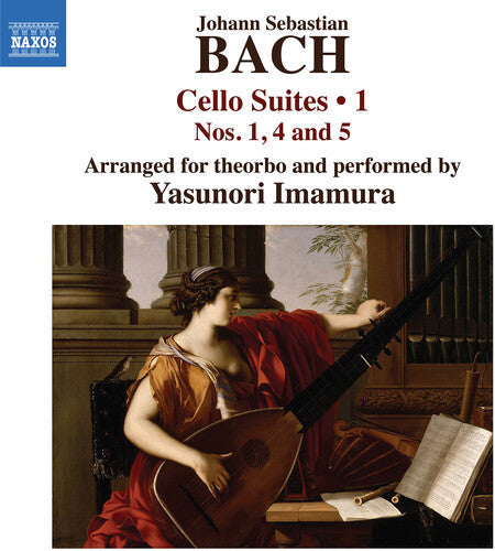 Yasunori Imamura: J.S. Bach: Cello Suites, Vol. 1 (arr. for theorbo) - Compact Disc