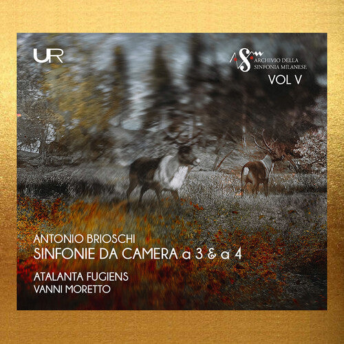 Vanni Moretto: Brioschi: Sinfonie da Camera a 3 & a 4 - Compact Disc