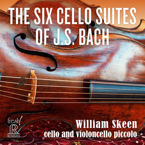 William Skeen: The Six Cello Suites of J.S. Bach - Compact Disc