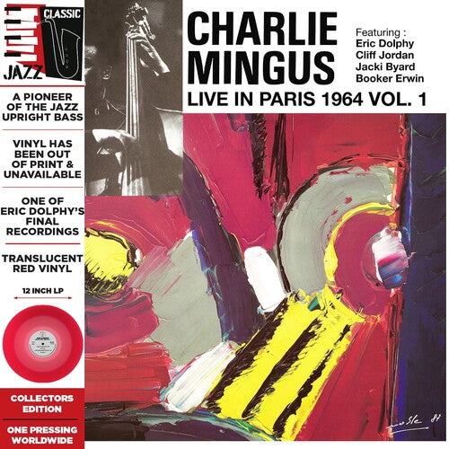 Charlie Mingus: Live in Paris, 1964 Vol. 1 - Translucent Red [ Vinyl ]
