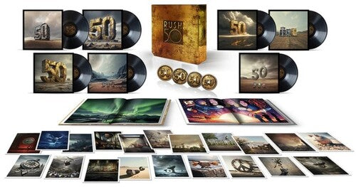 Rush: 50    [Super Deluxe 4 CD/180gram 7 LP] [ Vinyl ]