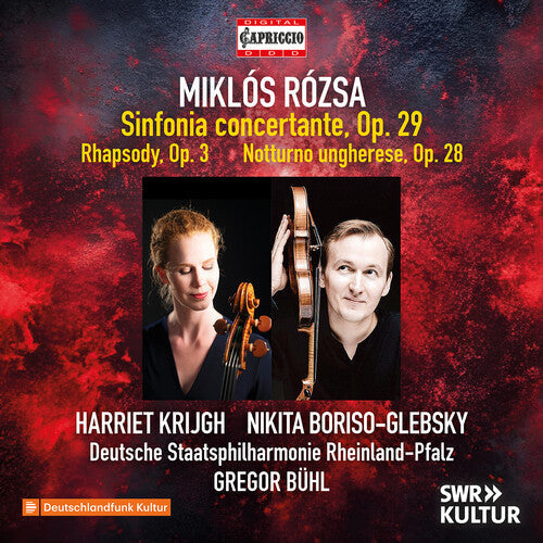 Rozsa: Miklos Rozsa: Sinfonia concertante; Rhapsody for cello - Compact Disc