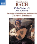Yasunori Imamura: J.S. Bach: Cello Suites, Vol. 2 (arr. for theorbo) - Compact Disc
