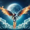 Bliss N Eso: Moon (The Light Side) - Marble Blue Moon Colored Vinyl  / Vinyl Record