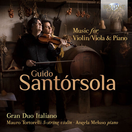Mauro Tortorelli: Music for Violin / Viola & Piano - Compact Disc