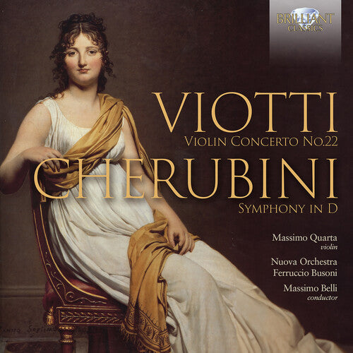 Nuova Orchestra da Camera "Ferruccio Busoni": Violin Concerto No. 22 Cherubini: Symphony in D - Compact Disc