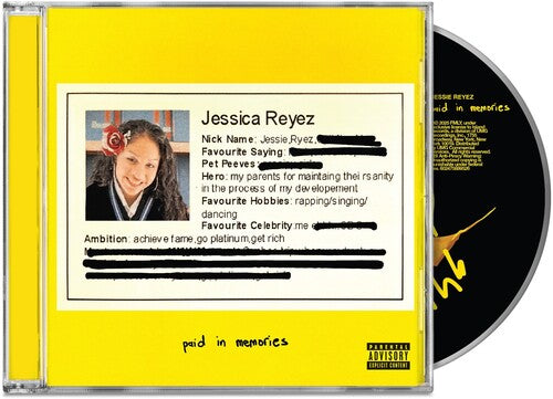 Jessie Reyez: Paid In Memories - CD