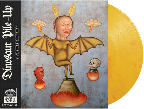 Dinosaur Pile-Up: I'Ve Felt Better - Yellow Flame Marble [ Vinyl ]