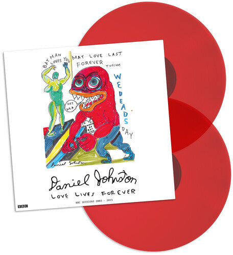 Daniel Johnston: Love Lives Forever - BBC Sessions 2003-2011 - Red [ Vinyl ]
