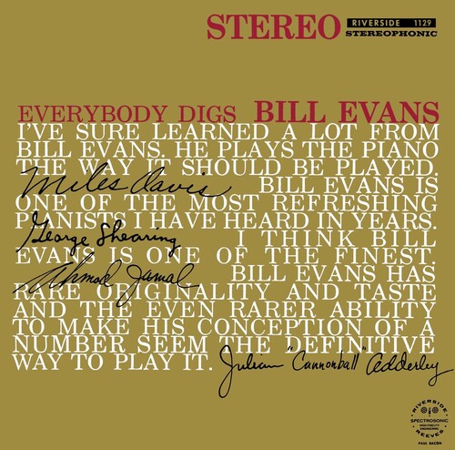 Bill Evans: Everybody Digs Bill Evans - UHQCD - CD