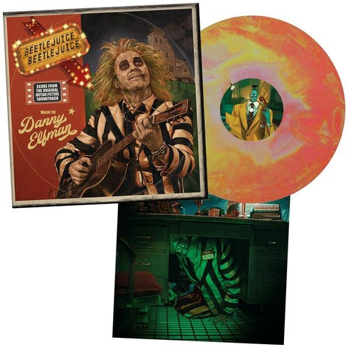 Danny Elfman: Beetlejuice Beetlejuice (Original Soundtrack) - Limited Australian Exclusive Pink & Yellow Colored Vinyl [ Vinyl ]