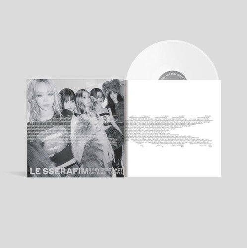 Le Sserafim: 'EASY-CRAZY-HOT' SPECIAL VINYL [SILVER WHITE] [ Vinyl ]