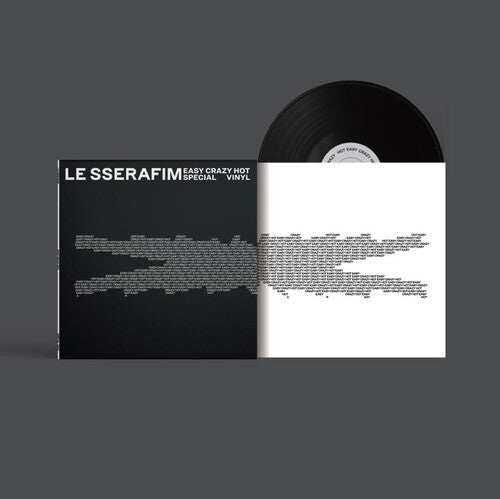 Le Sserafim: 'EASY-CRAZY-HOT' SPECIAL VINYL [CARBON BLACK] [ Vinyl ]