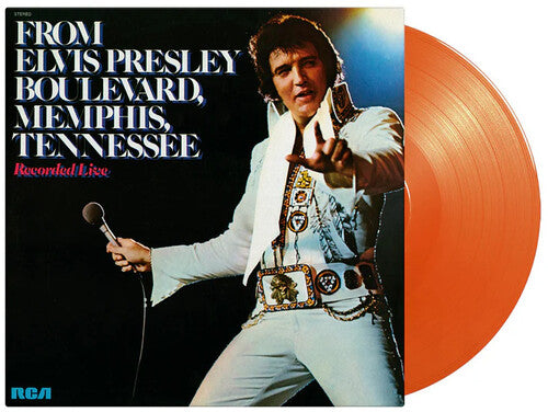 Elvis Presley: From Elvis Presley Boulevard Memphis - Limited 180-Gram Orange Colored Vinyl [ Vinyl ]
