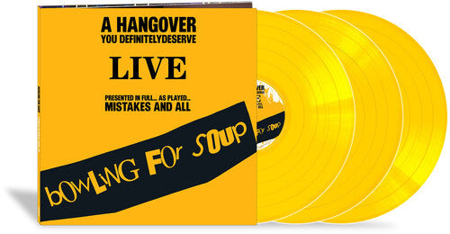Bowling for Soup: A Hangover You Definitely Deserve (Live) [ Vinyl ]