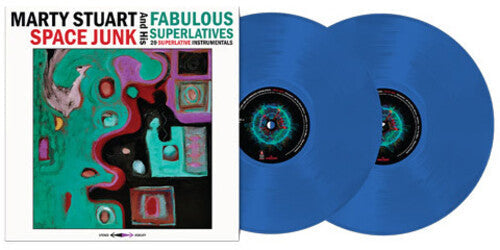 Marty Stuart & His Fabulous Superlatives: Space Junk - Blue [ Vinyl ]