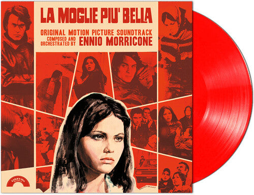 Ennio Morricone: La Moglie Piu Bella (Original Soundtrack) - Limited 140-Gram Red Colored Vinyl - VINYL