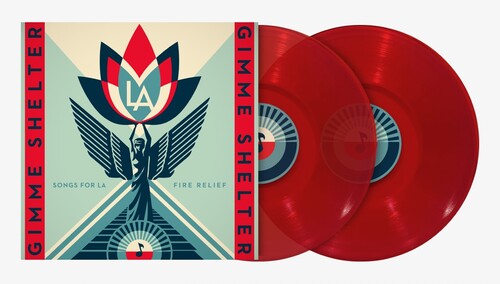 Various Artists: Gimme Shelter: Songs For La Fire Relief (RED 2xLP) [ Vinyl ]