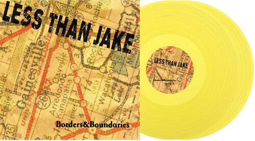 Less than Jake: Borders & Boundaries 25th Anniversary - Yellow [ Vinyl ]