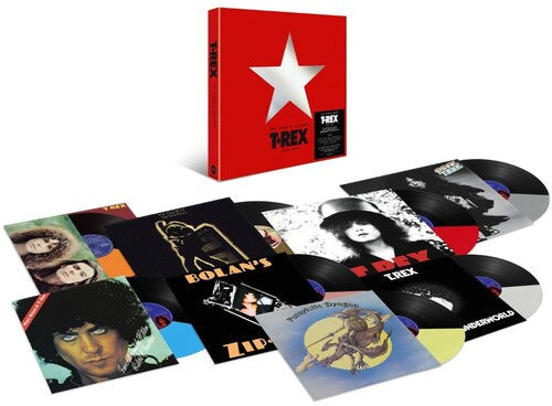 T.Rex: The Studio Albums 1970-1977 - Half & Half Colored Vinyl 8LP Box Set [ Vinyl ]