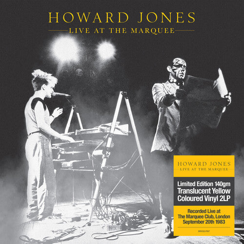 Howard Jones: Live At The Marquee - Transparent Yellow Vinyl [ Vinyl ]