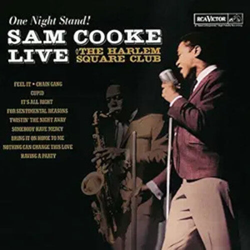 Sam Cooke: Live At The Harlem Square - 140-Gram Black Vinyl [ Vinyl ]