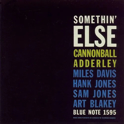 Cannonball Adderley: Somethin' Else - Limited 180-Gram Crystal Clear Vinyl with Bonus Tracks [ Vinyl ]