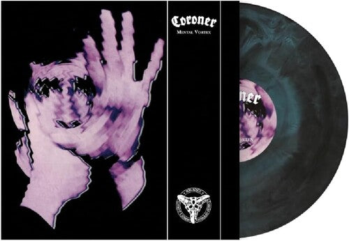 Coroner: Mental Vortex - Transparent Orange Splatter Vinyl In Gatefold Sleeve With Black Poly-Lined Inners [ Vinyl ]