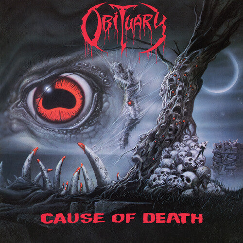 Obituary: Cause of Death - Remastered - Gray with Black Splatter Vinyl - VINYL