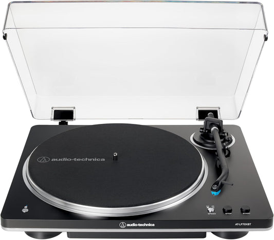 Audio-Technica/AT-LP70XBT-BS (Black/Silver - Bluetooth) [Turntable]