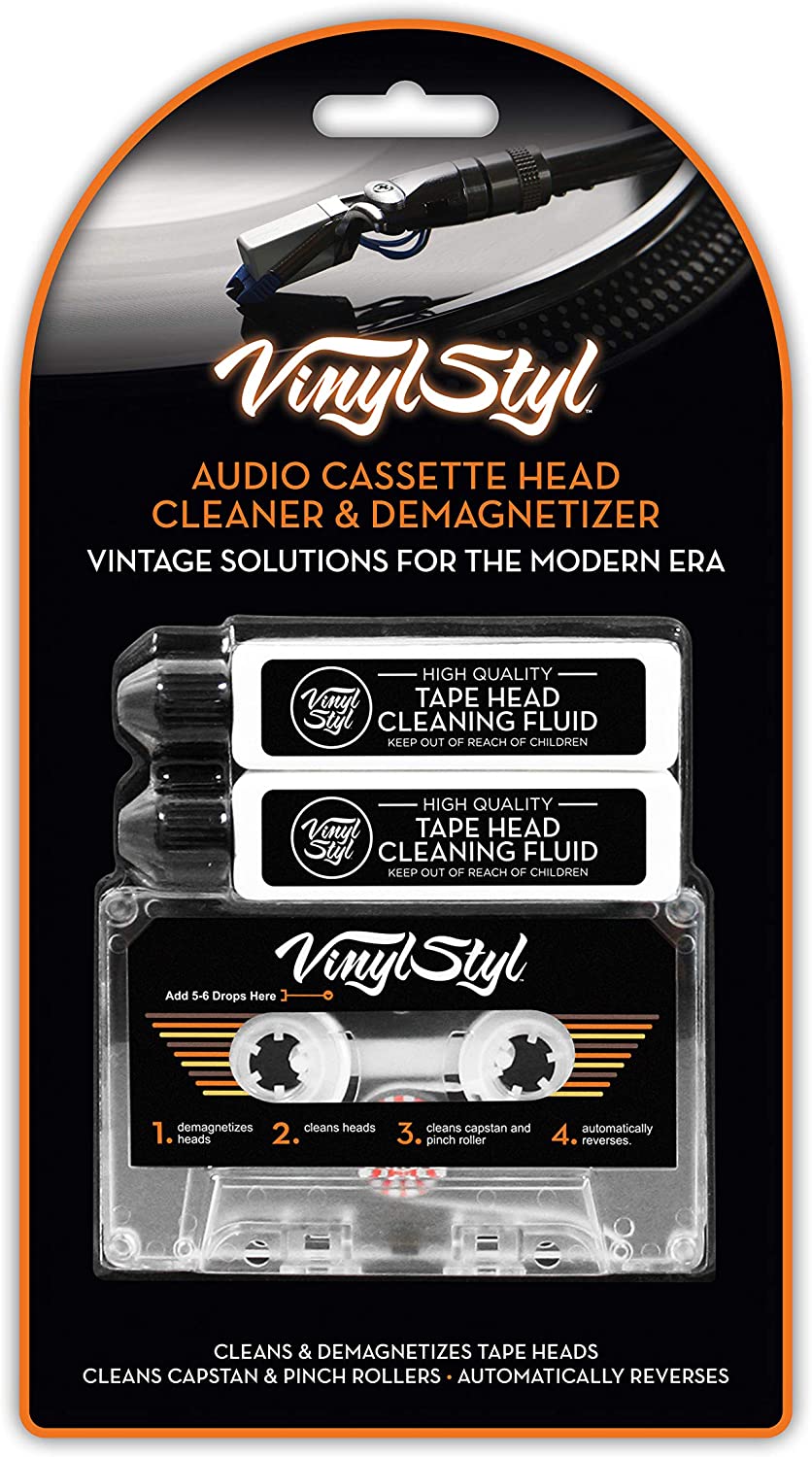Audio Cassette Head Cleaner & Demagnetizer [Accessory]