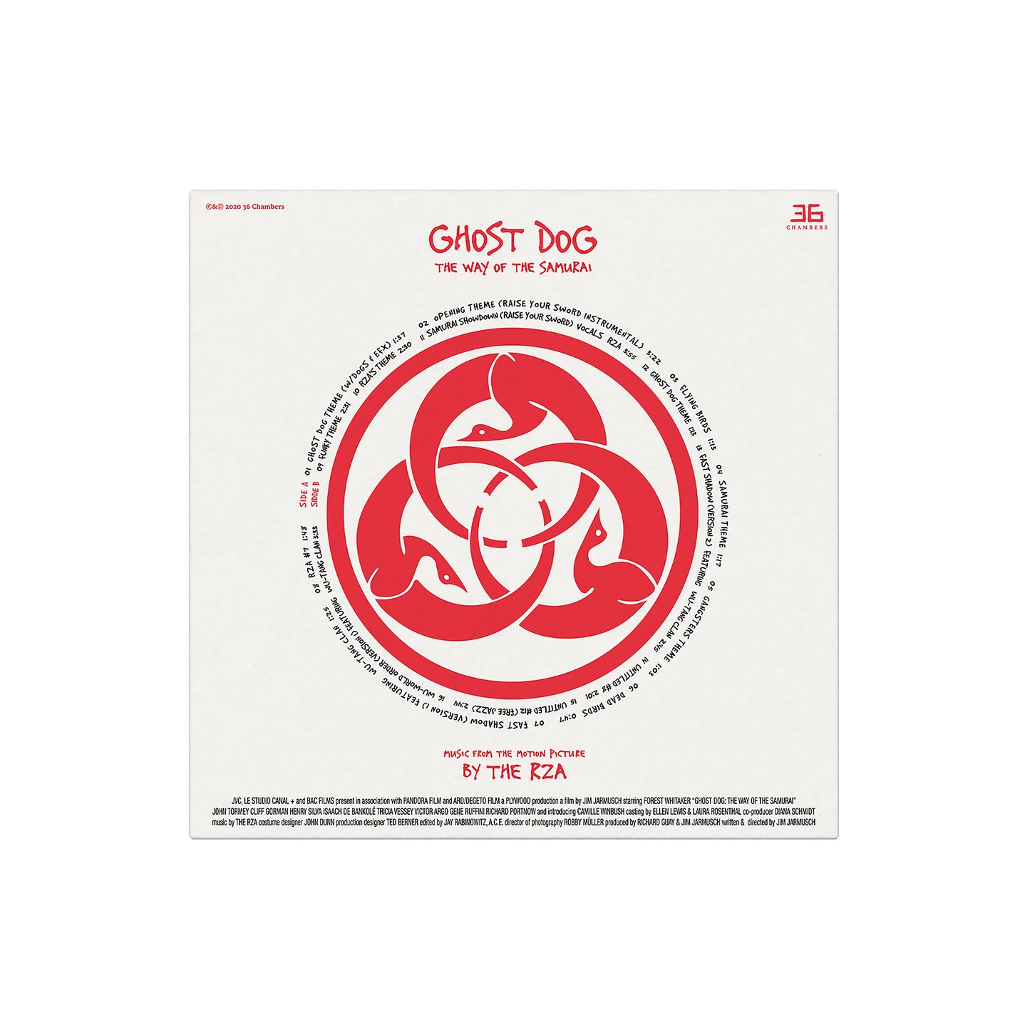 RZA: Ghost Dog - Original Motion Picture Score - Deluxe Edition Vinyl [ Vinyl ]