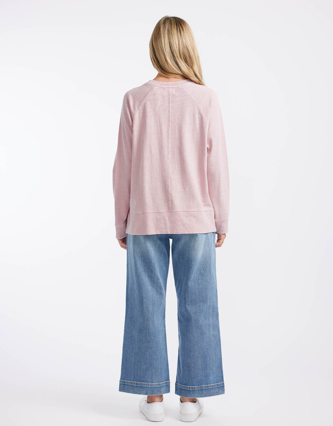 Sunset Throw On Top - Dusty Pink