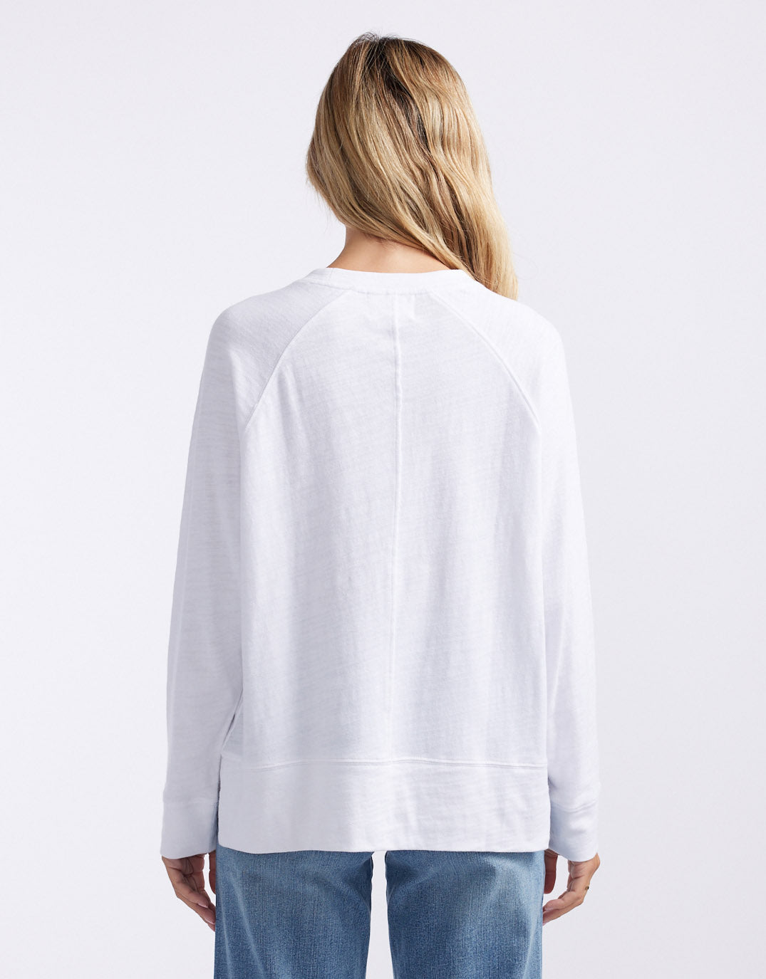 Sunset Throw On Top - White